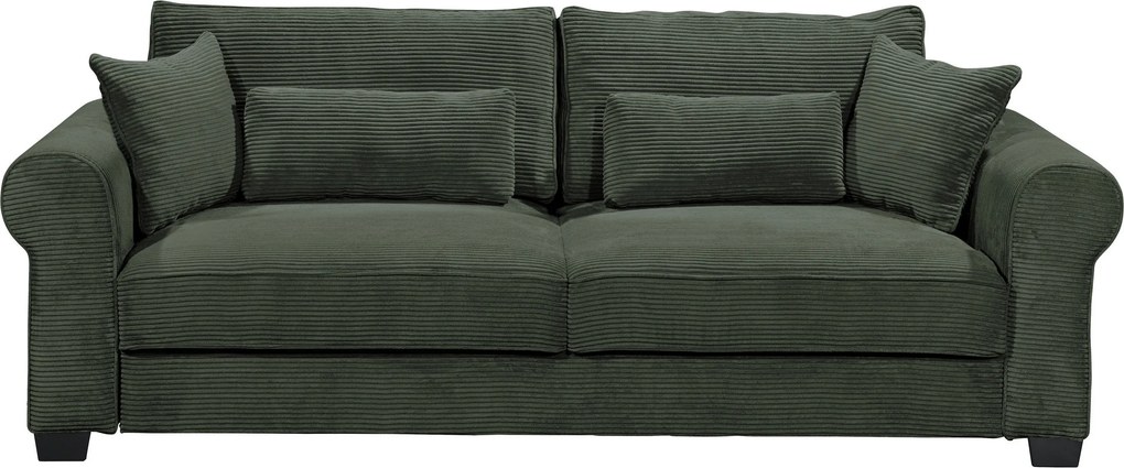 XXXLutz ROZKLADACIA POHOVKA, textil, tmavozelená MID.YOU - Sedačky - 002220051605