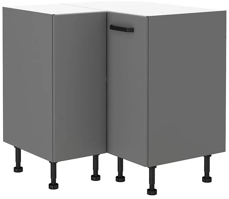 Skrinka Do Kuchyne Nessa Antracit 90x90 Nd 2f Bb