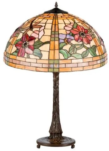Stolová lampa Tiffany kolekcia ALKES Slim Ø50*30*72