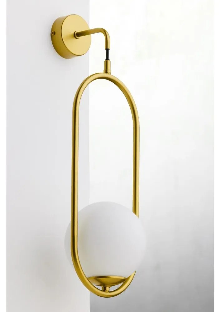 Jupiter 2043 - Nástenná lampa IGON 1xE14/40W/230V zlatá