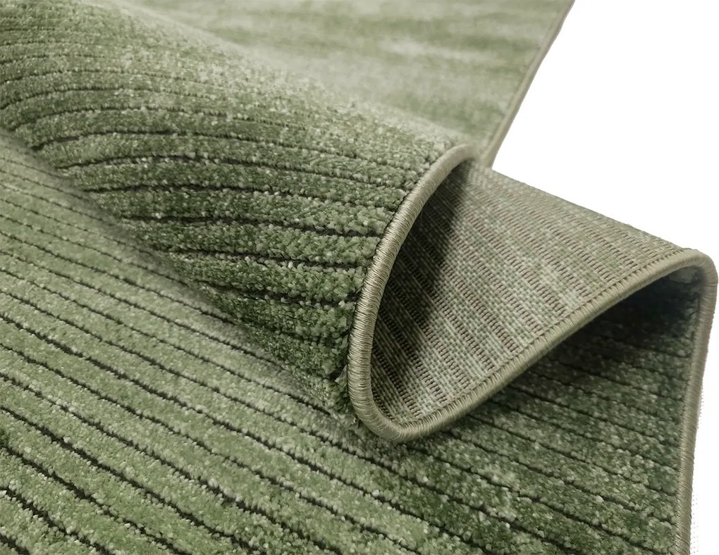 BE Koberec Eforia 9551 GREEN – zelený obdĺžnikový Rozmer: 160x220 cm