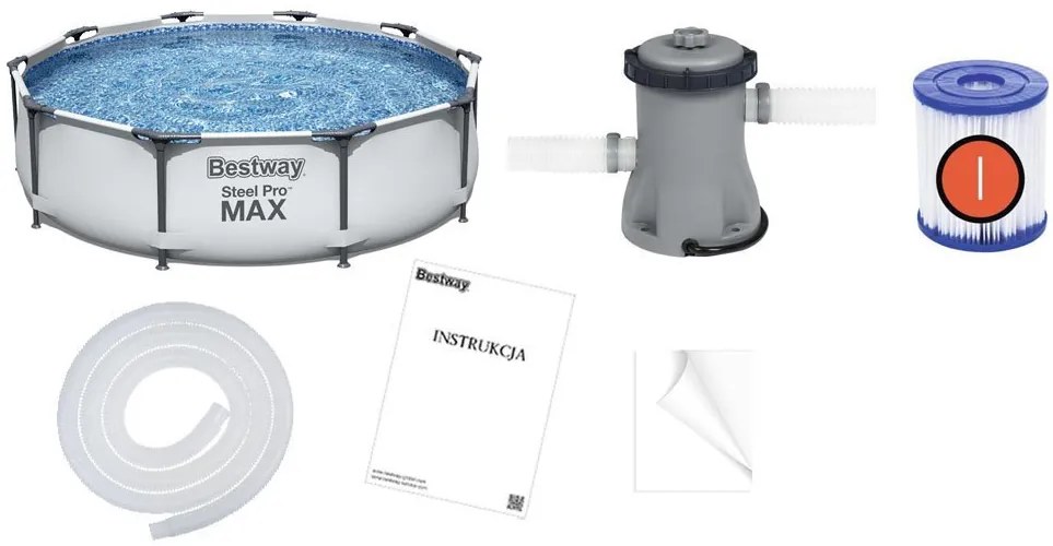 Bazén Bestway FRAME 4678L 305x76cm 8v1 56408