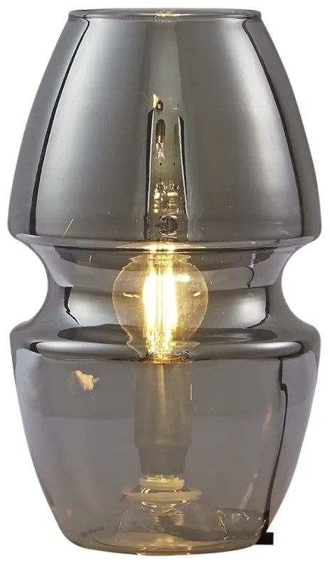 Stolová lampa ISA, dymové sklo