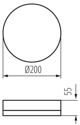 Kanlux 37298 - LED Technické svietidlo so senzorom IPER LED/10W/230V IK10 IP65 guľatý