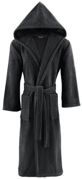 Soft Cotton Unisex župan STRIPE s kapucňou