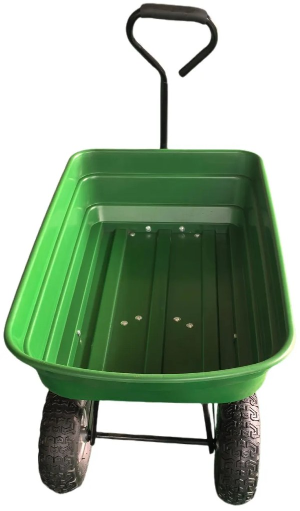 BestBerg BBGC-10G záhradný vozík / nosnosť 200 kg / zelený