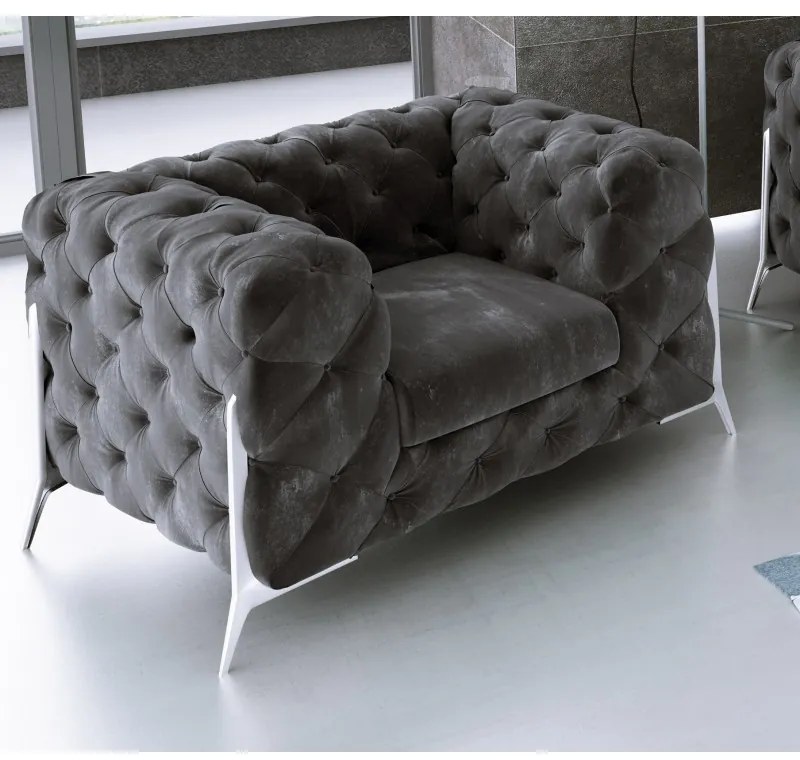 KRESLO CHESTERFIELD LARISSA ZAMATOVÁ LÁTKA