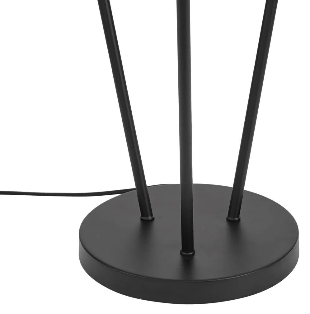 Moderná stojacia lampa čierna 3-svetlá GU10 35mm - Thomas