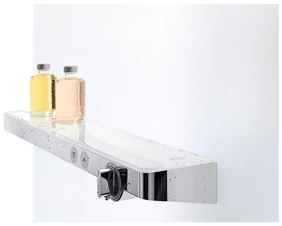 Hansgrohe ShowerTablet Select, termostatická batéria 700 na 2 spotrebiče, biela/chrómová, HAN-13184400