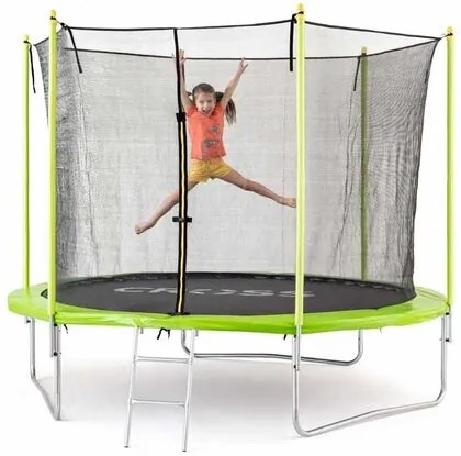 Cross Trampolína so sieťou a rebríkom, 306 x 306 x 250 cm