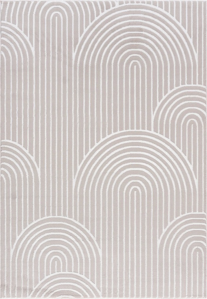 TA Koberec NG81A CREAM/WHITE ELLEN Krémový Obdĺžnikový Rozmer: 80x150 cm