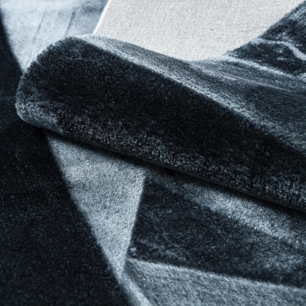 Kusový koberec Visco Rabbit Dark grey 5, 120x170, šedá, detská izba, Dywany Łuszczów