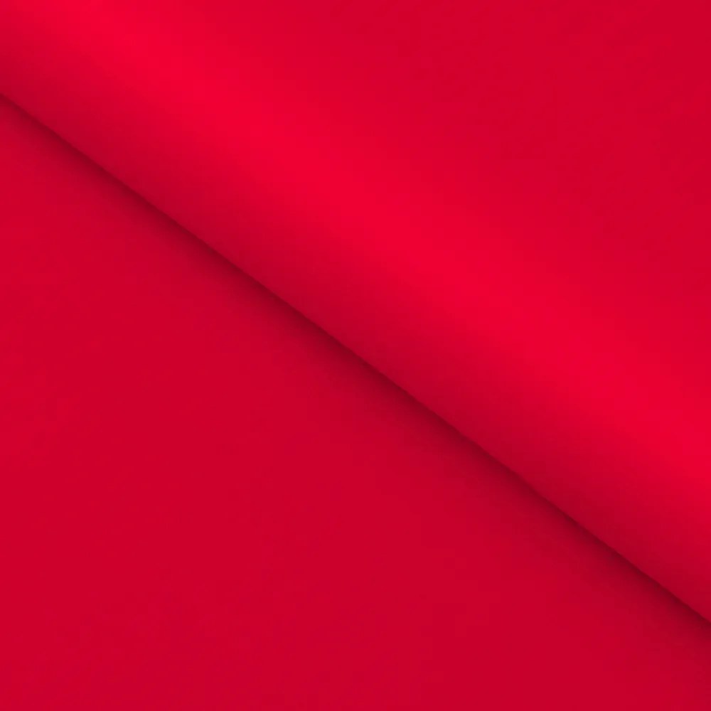 Biante Oválny bavlnený saténový obrus ST-010 Sýto červený 120x140 cm