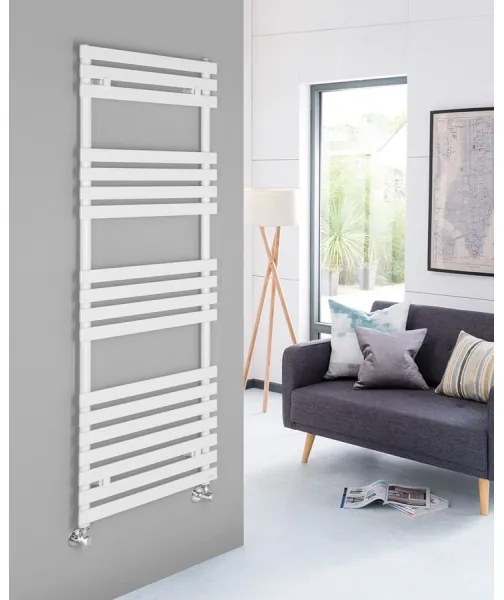Sapho - Kúpeľňový radiátor JALOUSI 765W/230V 50x150 cm biely
