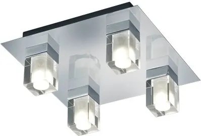 TRIO 681910406 ​​Cubo stropné svietidlo LED 4x4W 400lm 3000K IP44