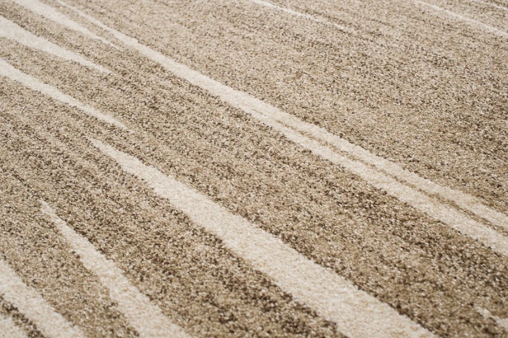 TA Koberec 3436A TMAVOBÉŽOVÉ SÁRÍ 3UX Rozmer: 200x290 cm