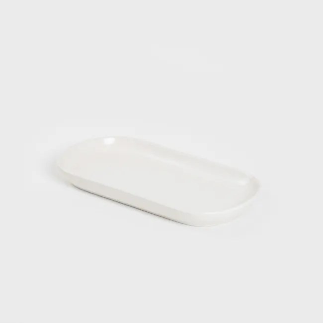 Tanier FAMELIO oválny, biely 30 cm 725500