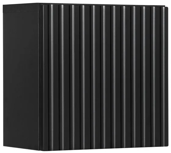 Horná kúpeľňová skrinka Nova Black 83-30-1DQ čierna