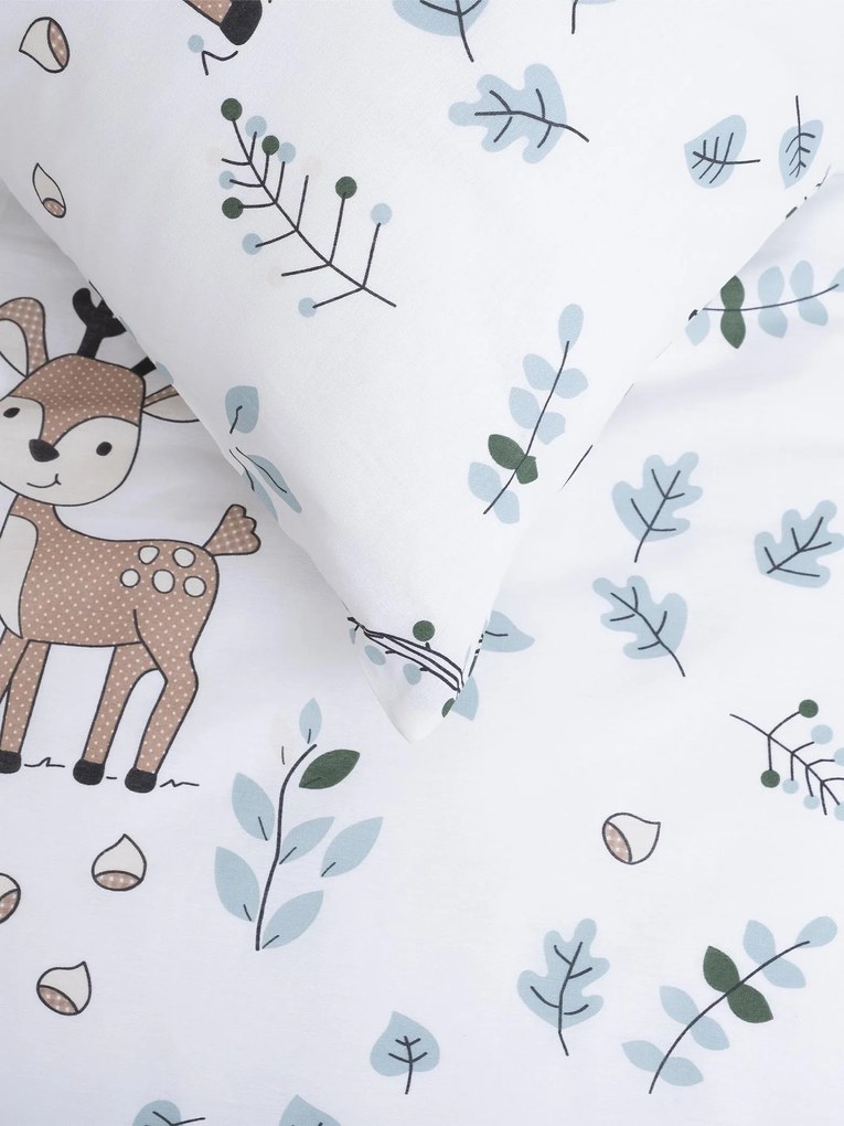 Predĺžené bavlnené obliečky Renforcé – Bambi