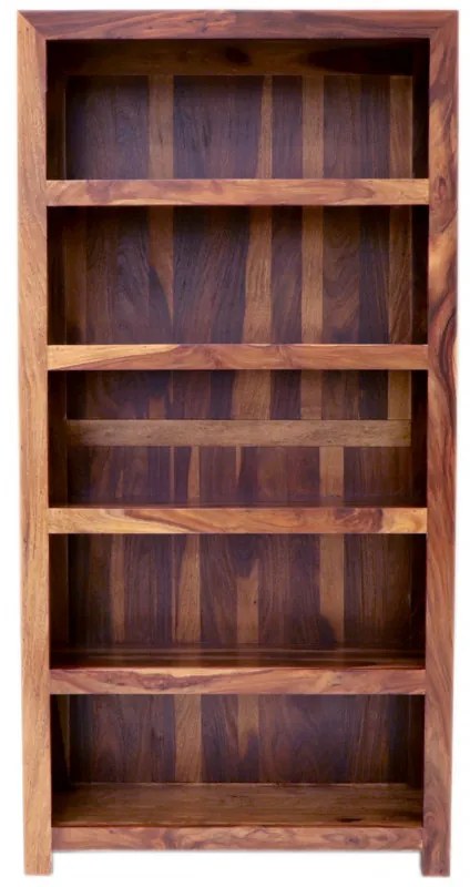 Knižnica Kali 90x180x35 indický masív palisander Super natural