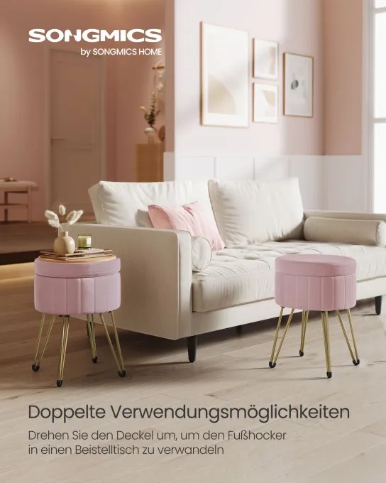 Taburetka s úložným priestorom LOM003R01