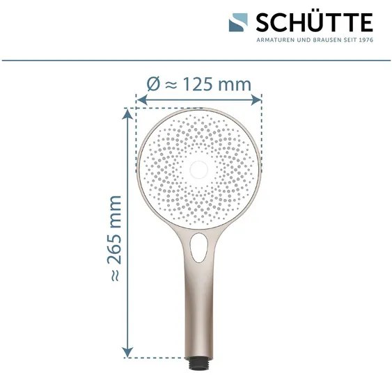 Schütte Ručná sprcha Capri (bledoružová matná) (100367138)
