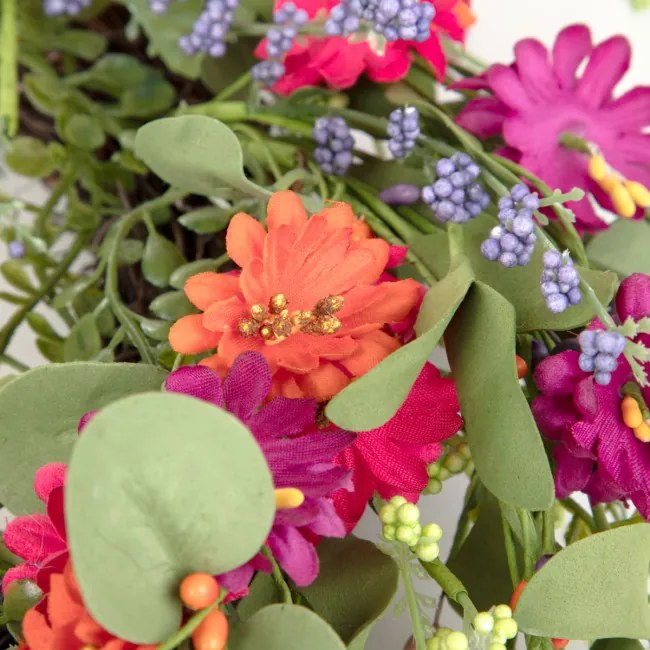 Veniec MEADOW s farebnými kvetmi 877020