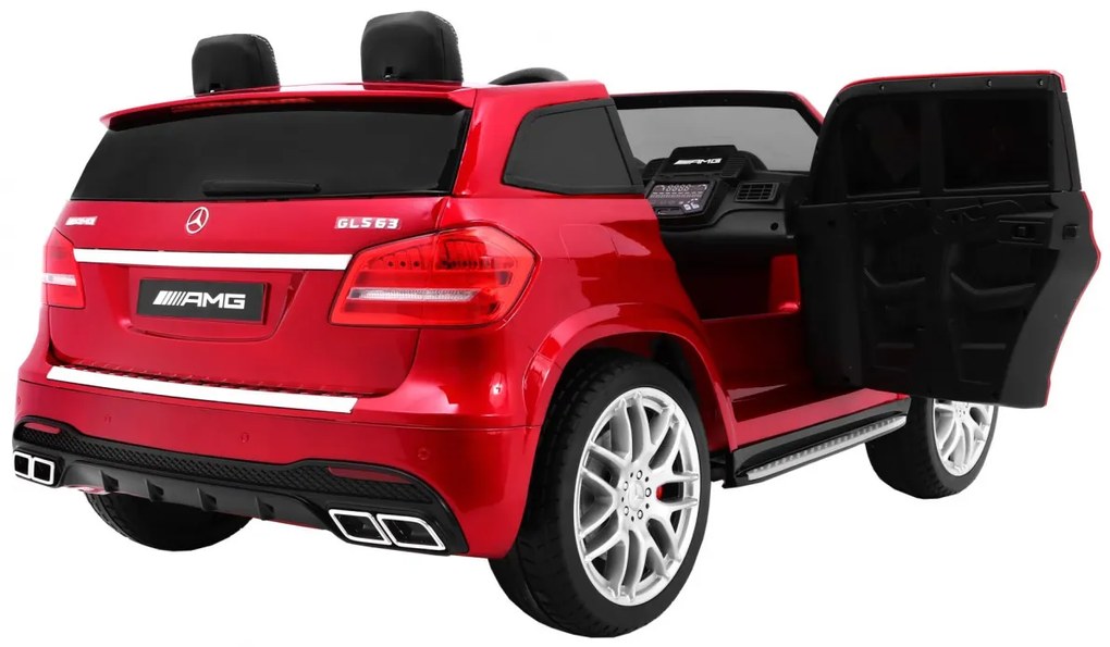 Elektrické autíčko Mercedes AMG GLS63 - červené