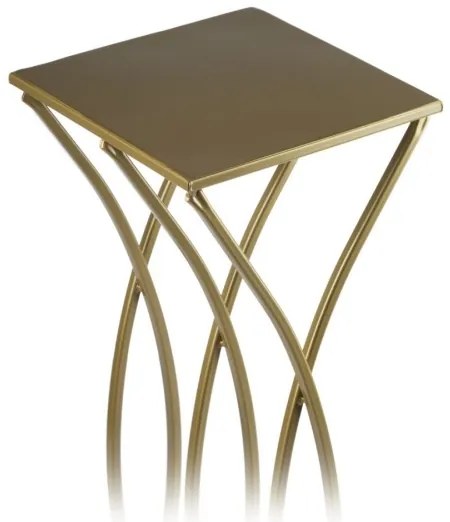 Stojan na kvety 75x23 cm zlatá