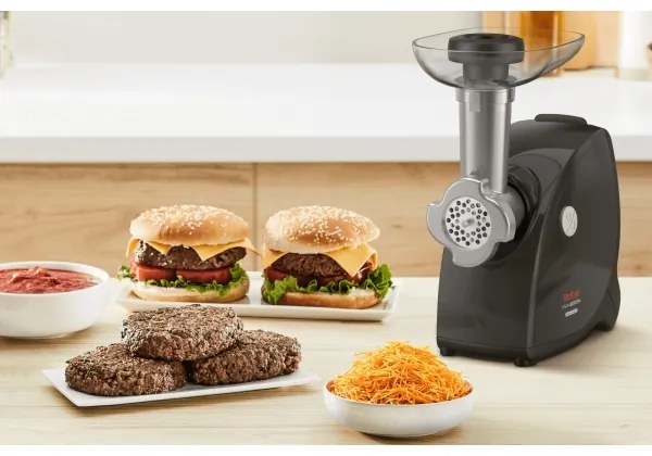 Tefal - Mlynček na mäso 9v1 2000W/230V čierna