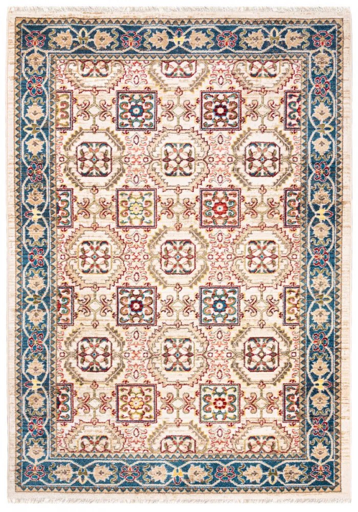 *Kusový koberec Monet krémovo modrý 200x305cm