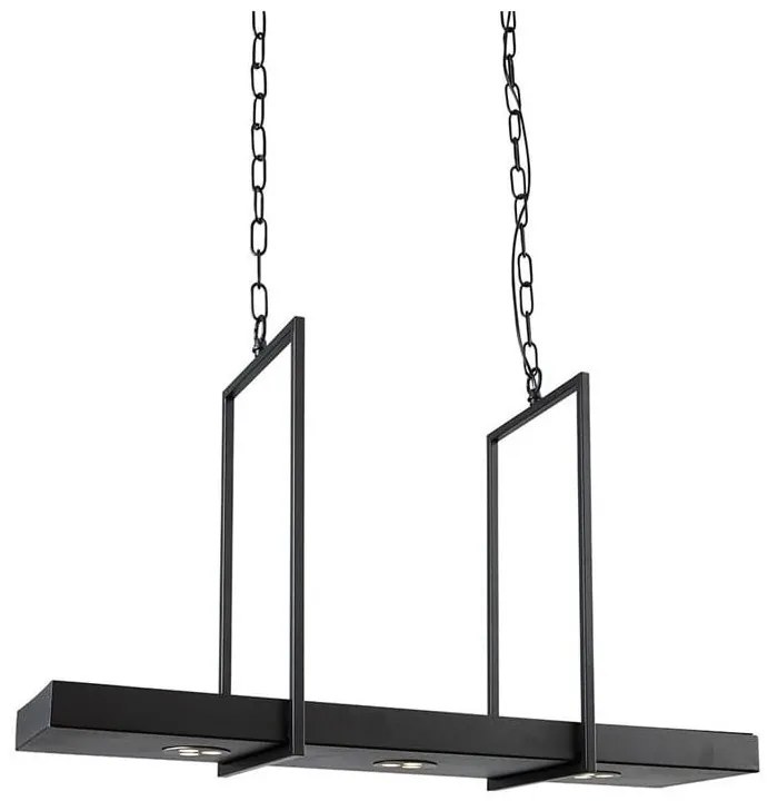 Čierne stropné svietidlo Markslöjd Tray