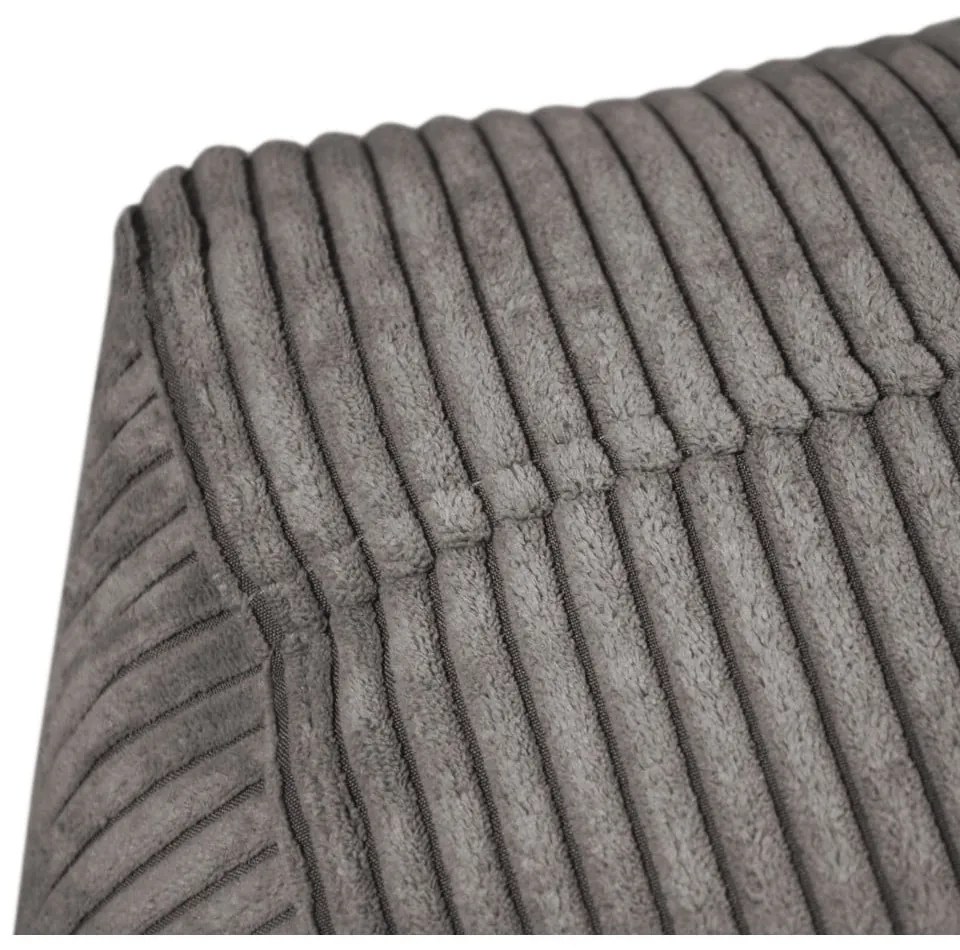 Čierny menčestrový sedací vak Plus 50 Lounge – SLOWDOWN