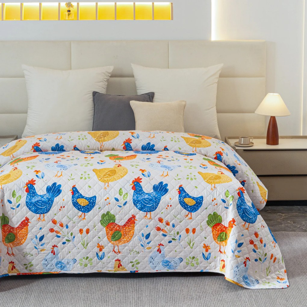 Prehoz na posteľ HENRIETTA, farebný Rozmer: 170 x 210 cm