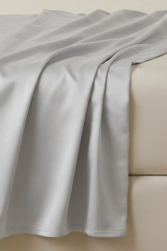 Saténová plachta CLARE svetlosivá Rozmer: 220x240 cm