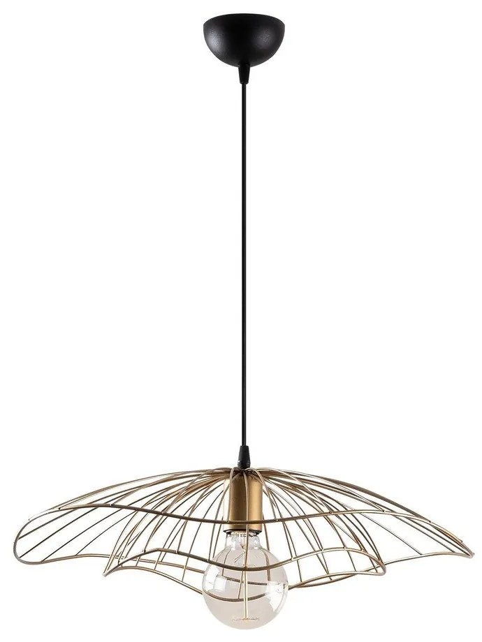 Závesné svietidlo v zlatej farbe ø 50 cm Tel – Opviq lights