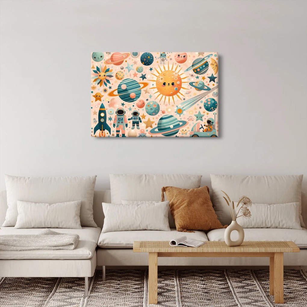 Obraz - Kúsky z vesmíru (90x60 cm)