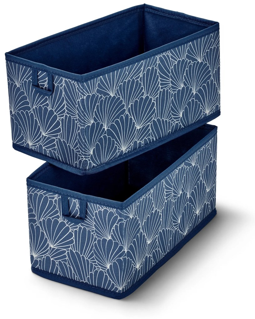 Úložné boxy do zásuviek, 2 ks, stredne veľké