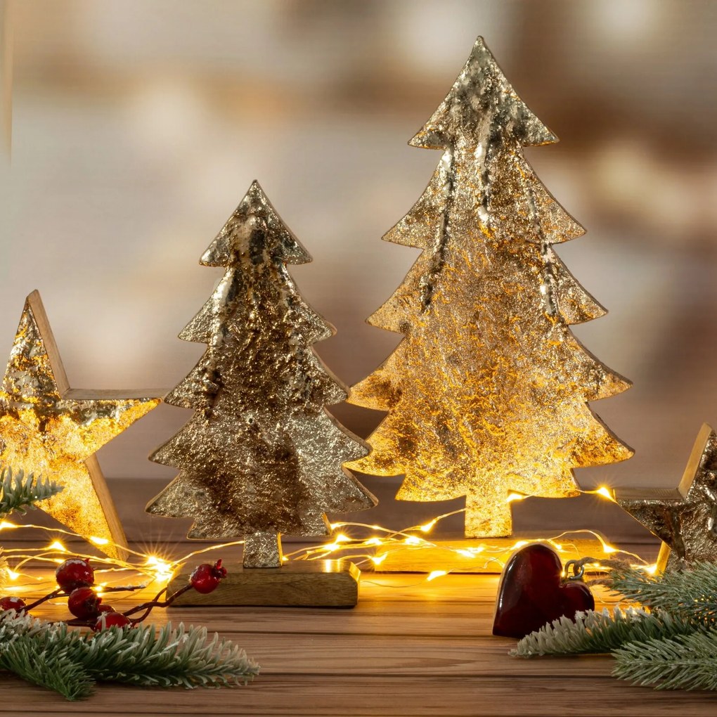 DEKORAČNÁ SOŠKA WOOD1 SADA 2KS 16X28 CM VIACFAREBNÁ