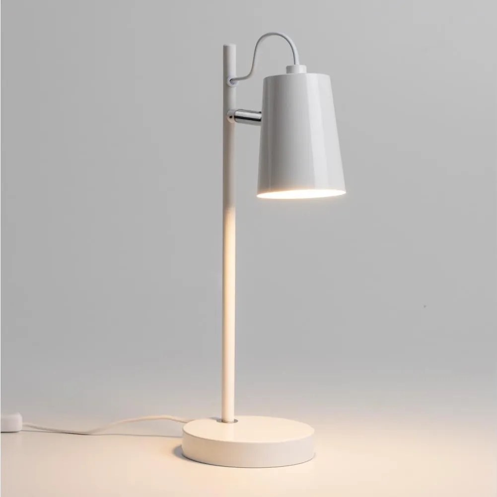 LED stolová lampa 1xE14/4,9W/230V biela