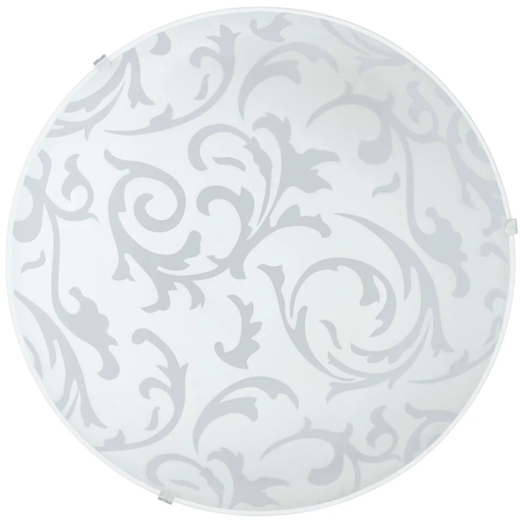 EGLO Stropné / nástenné svietidlo SCALEA 1, 1xE27, 60W, 31,5 cm, okrúhle, vzorované