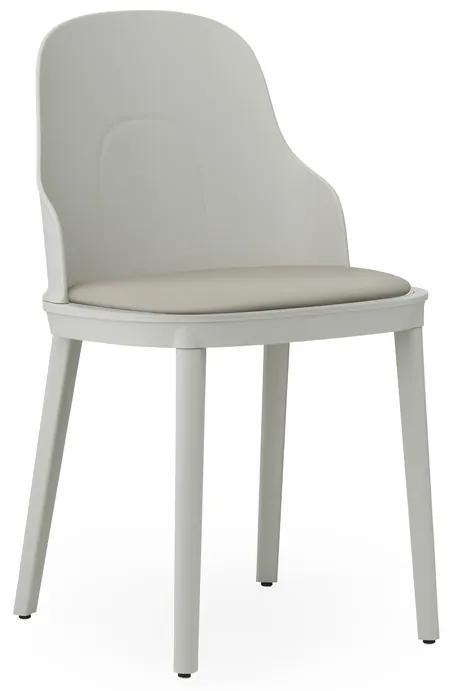 Stolička Allez Chair Ultra Leather – teplá sivá