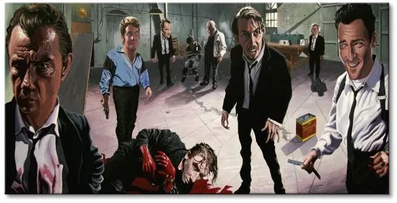Art Group Obraz na plátne Reservoir Dogs The Meeting Place Reed Justin Rozmery: 100 x 50 cm