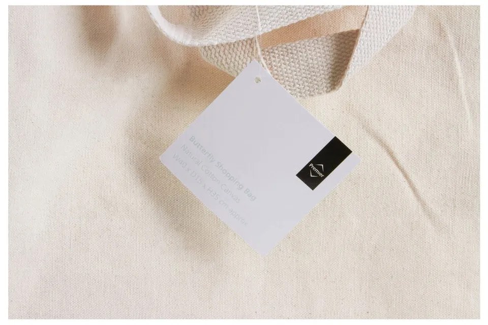 Bavlnená nákupná taška Butterfly – Premier Housewares