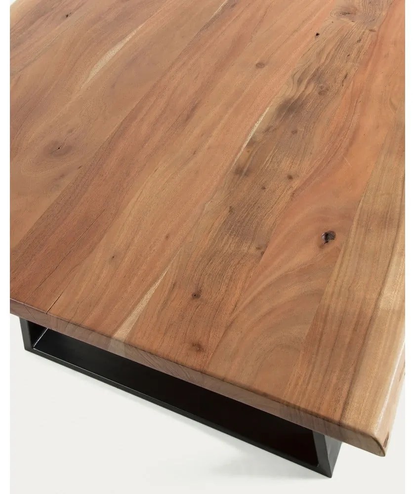 Jedálenský stôl s doskou z akácie v prírodnej farbe 90x180 cm Alaia – Kave Home
