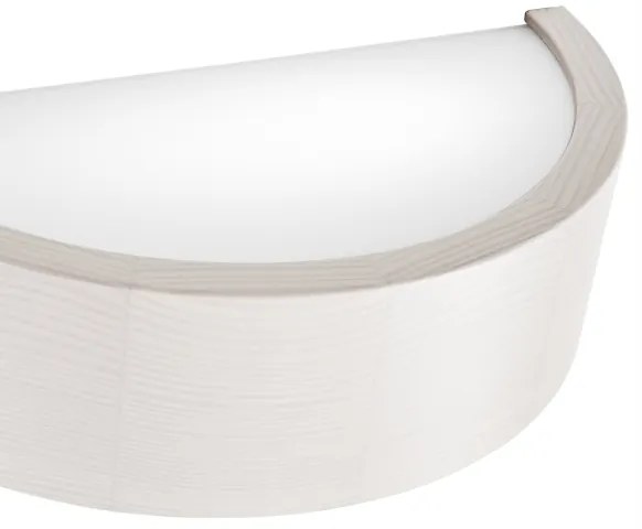 Nástenné svietidlo NATURAL 1xE27/60W/230V biela/borovica