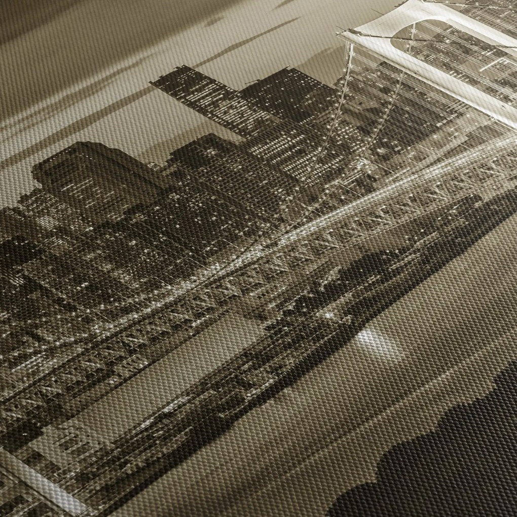 Obraz - Zlaté veľkomesto (120x50 cm)