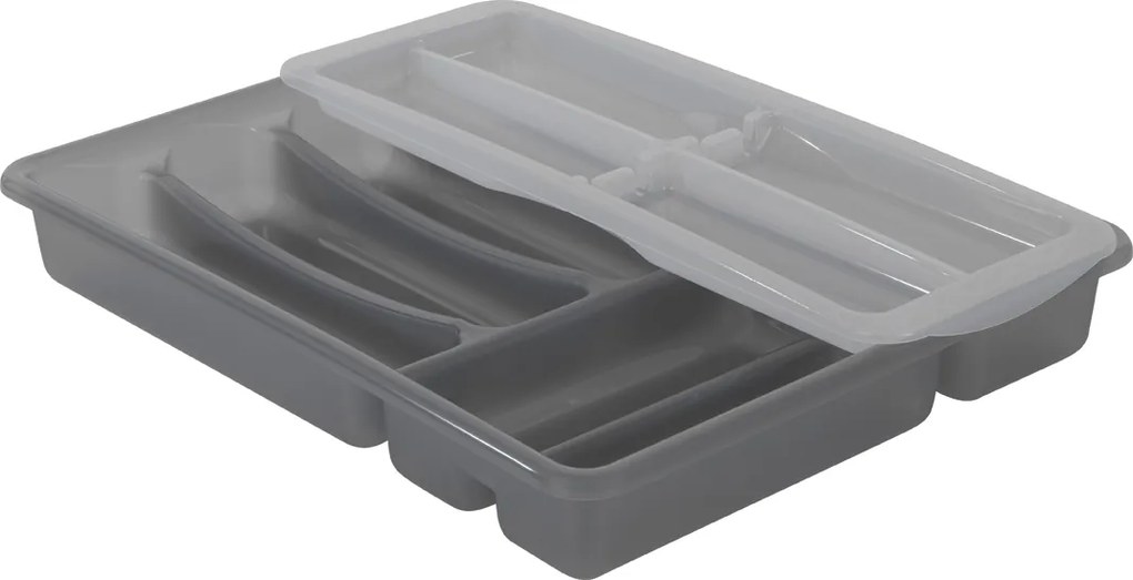 Rotho Organizér do šuplíku, příborník dvoupatrový KLASIK 32 x 39 cm