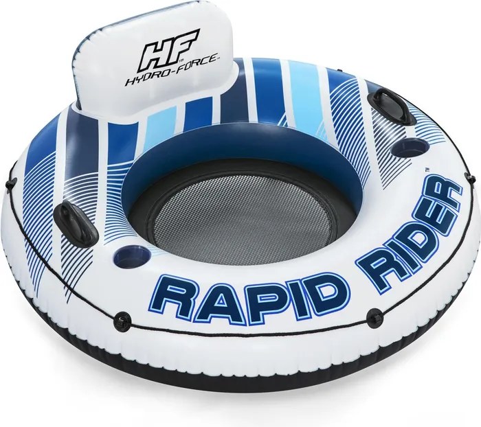 Modré plavecké koleso Bestway 135 cm 43116