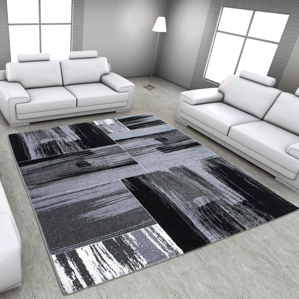 Ayyildiz, Kusový koberec Lima 1350 grey, 200x290, šedá, kancelária